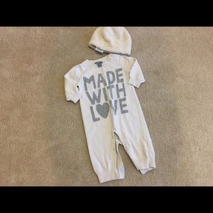 Baby girl sweater one piece